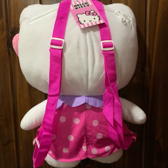 NWT Hello Kitty Plush Backpack - Picture 2 of 5